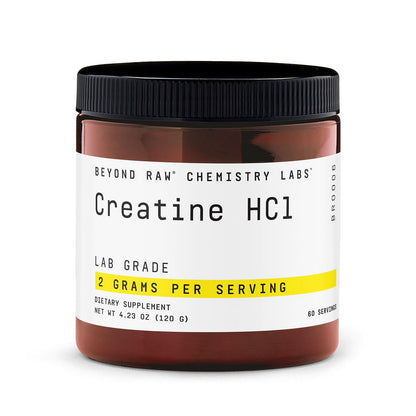 BEYOND RAW Creatine HCl Powder, Science Backed, Lab Grade, Creatine for Women & Men, Muscle Strength, Energy Production, Athletic Performance, Cognitive Support, - PrimeBioHealth - canada supplements