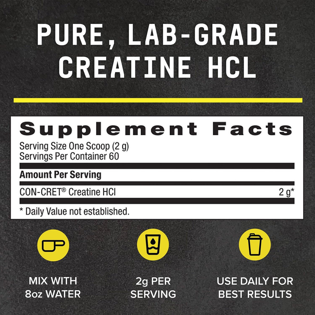 BEYOND RAW Creatine HCl Powder, Science Backed, Lab Grade, Creatine for Women & Men, Muscle Strength, Energy Production, Athletic Performance, Cognitive Support, - PrimeBioHealth - canada supplements