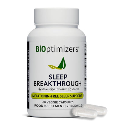 BIOptimizers Sleep Breakthrough Capsules - Natural Support Supplement | Calming Relief Aid for Adults - PrimeBioHealth - canada supplements