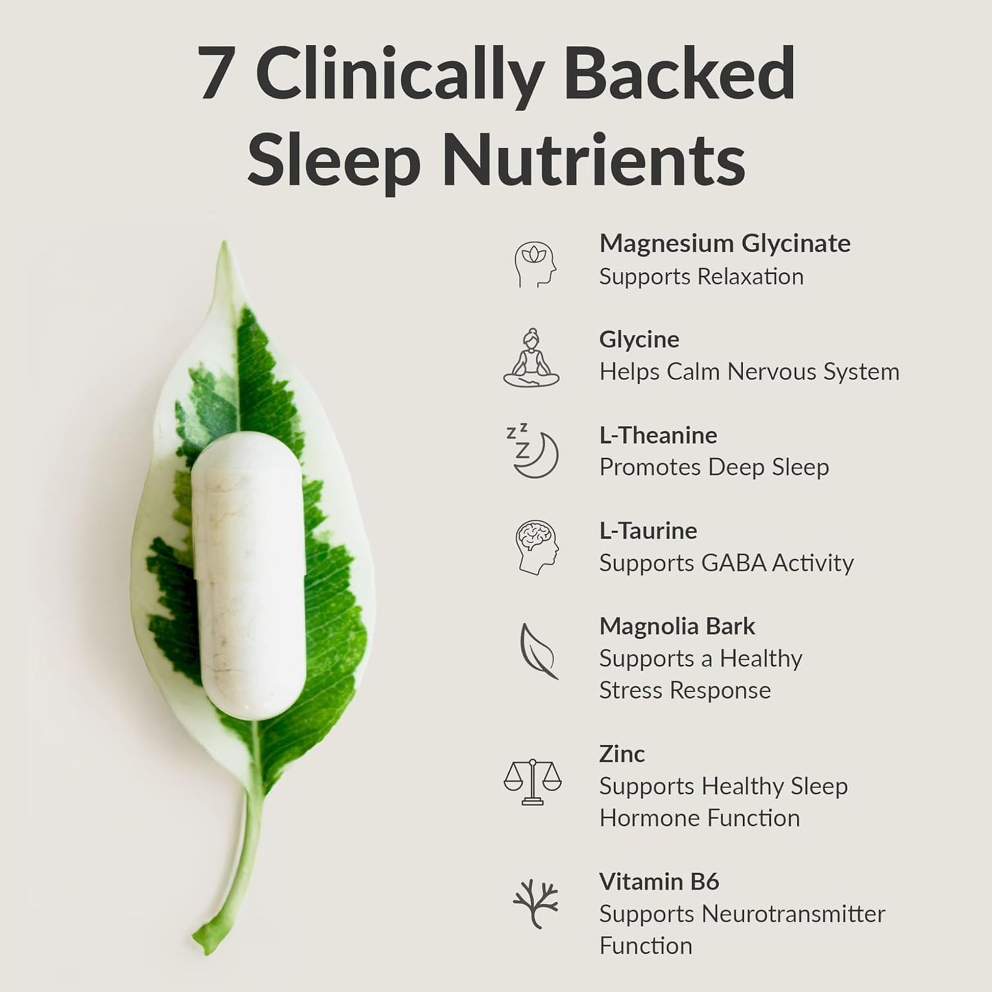 BIOptimizers Sleep Breakthrough Capsules - Natural Support Supplement | Calming Relief Aid for Adults - PrimeBioHealth - canada supplements