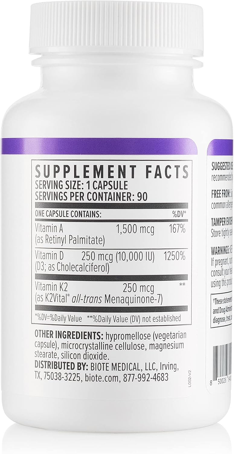 Biote Nutraceuticals - ADK 10 - Immunity + Cardiovascular (90 Capsules) - PrimeBioHealth - canada supplements