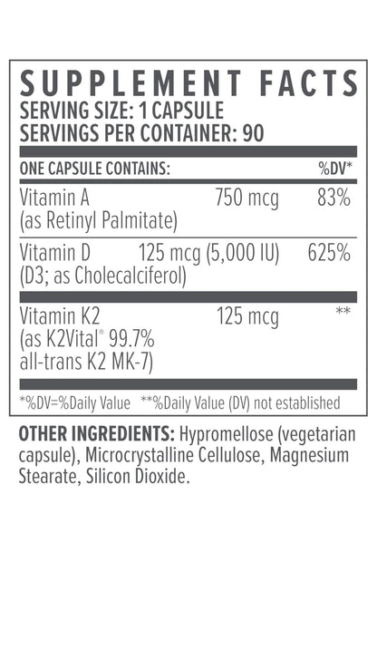 Biote Nutraceuticals - ADK 5 - Immunity + Cardiovascular (90 Capsules) - PrimeBioHealth - canada supplements