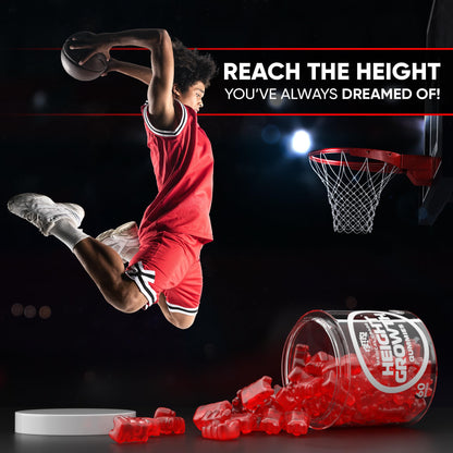 BIOTEQUELAB Height Growth Increase Gummies Vitamins, Grow Tall Supplement, Calcium, Magnesium, Zinc, Ashwagandha, - PrimeBioHealth - canada supplements