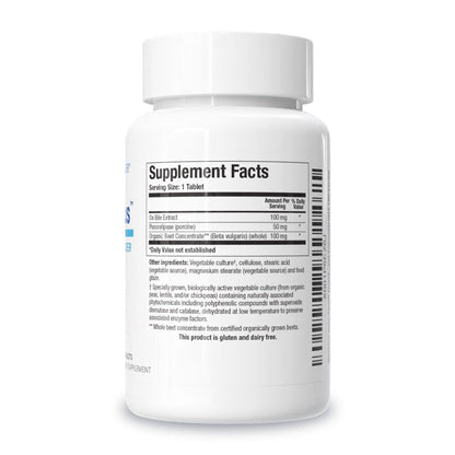 Biotics Research Beta-Plus™ Nutritional Ox Bile Salts Digestive Enzymes Supplement for Bile Production for No Gallbladder-Supports Overall Liver Function, Aids Fat Digestion, Supplies Betaine 90 Tabs - PrimeBioHealth - canada supplements