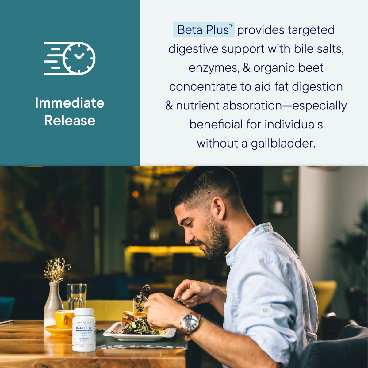 Biotics Research Beta-Plus™ Nutritional Ox Bile Salts Digestive Enzymes Supplement for Bile Production for No Gallbladder-Supports Overall Liver Function, Aids Fat Digestion, Supplies Betaine 90 Tabs - PrimeBioHealth - canada supplements
