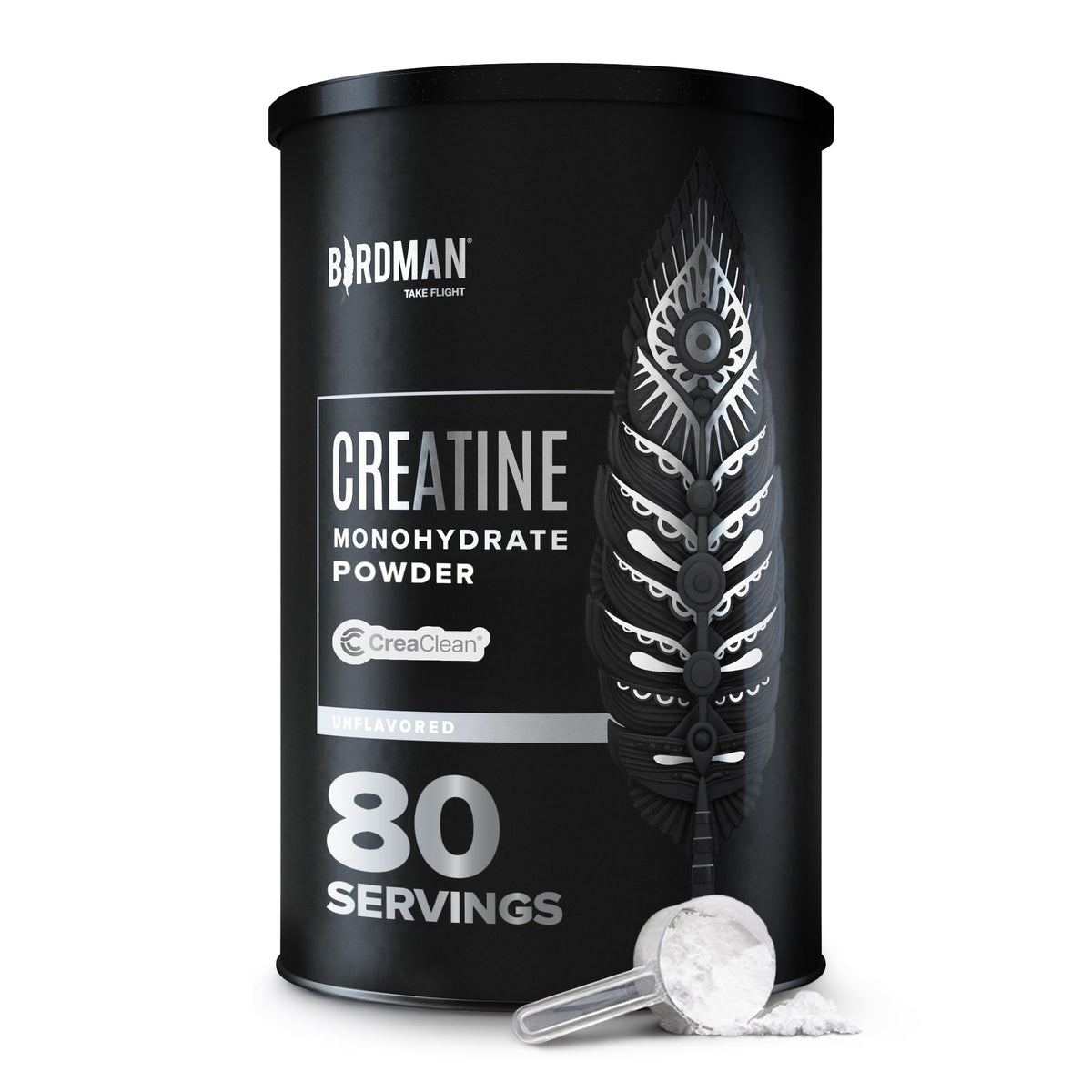 BIRDMAN Micronized Creatine Monohydrate Powder, Muscle Recovery, Caffeine Free, Creatine Pre Workout, Vegan, Post Workout, Gluten Free, Sugar Free - PrimeBioHealth - canada supplements