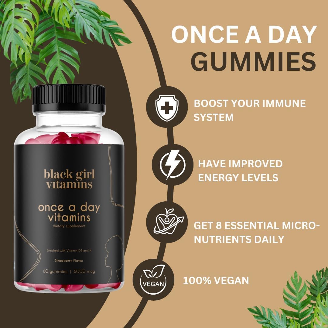 Black Girl Vitamins Look Good Feel Good Bundle – Hair Skin & Nails, Vitamin D3 2000IU & Once a Day Multivitamin - Women's Supplement Bundle - PrimeBioHealth - canada supplements