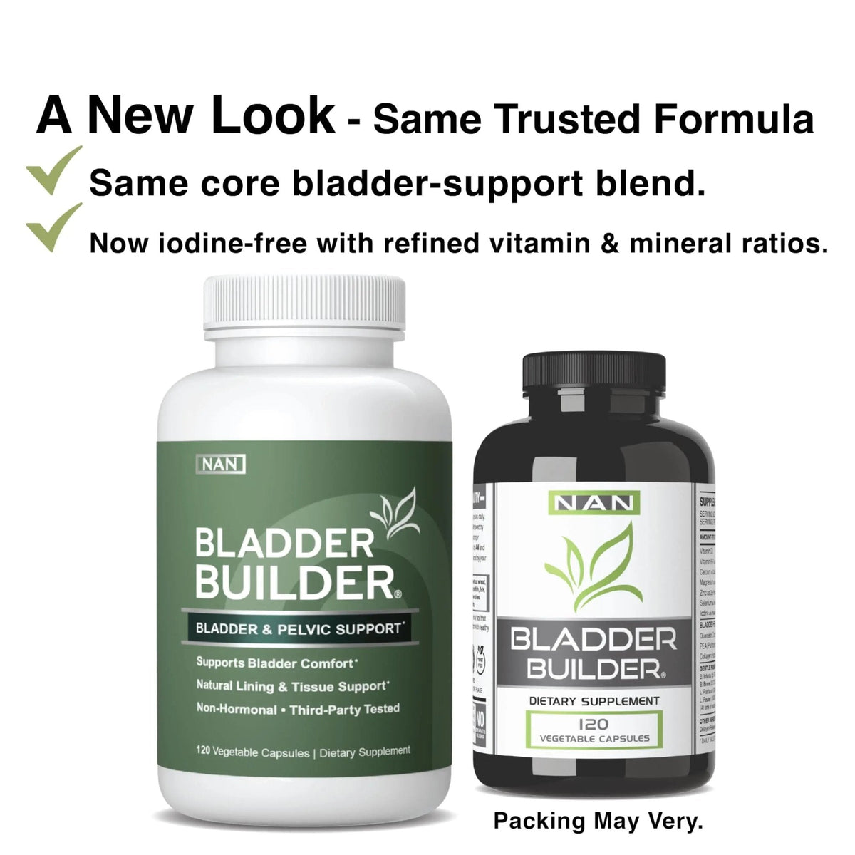 BLADDER BUILDER - Bladder Health Supplement for Bladder Support & Bladder Discomfort – Supports Bladder Lining – 120 Capsules – Made in USA** - PrimeBioHealth - canada supplements