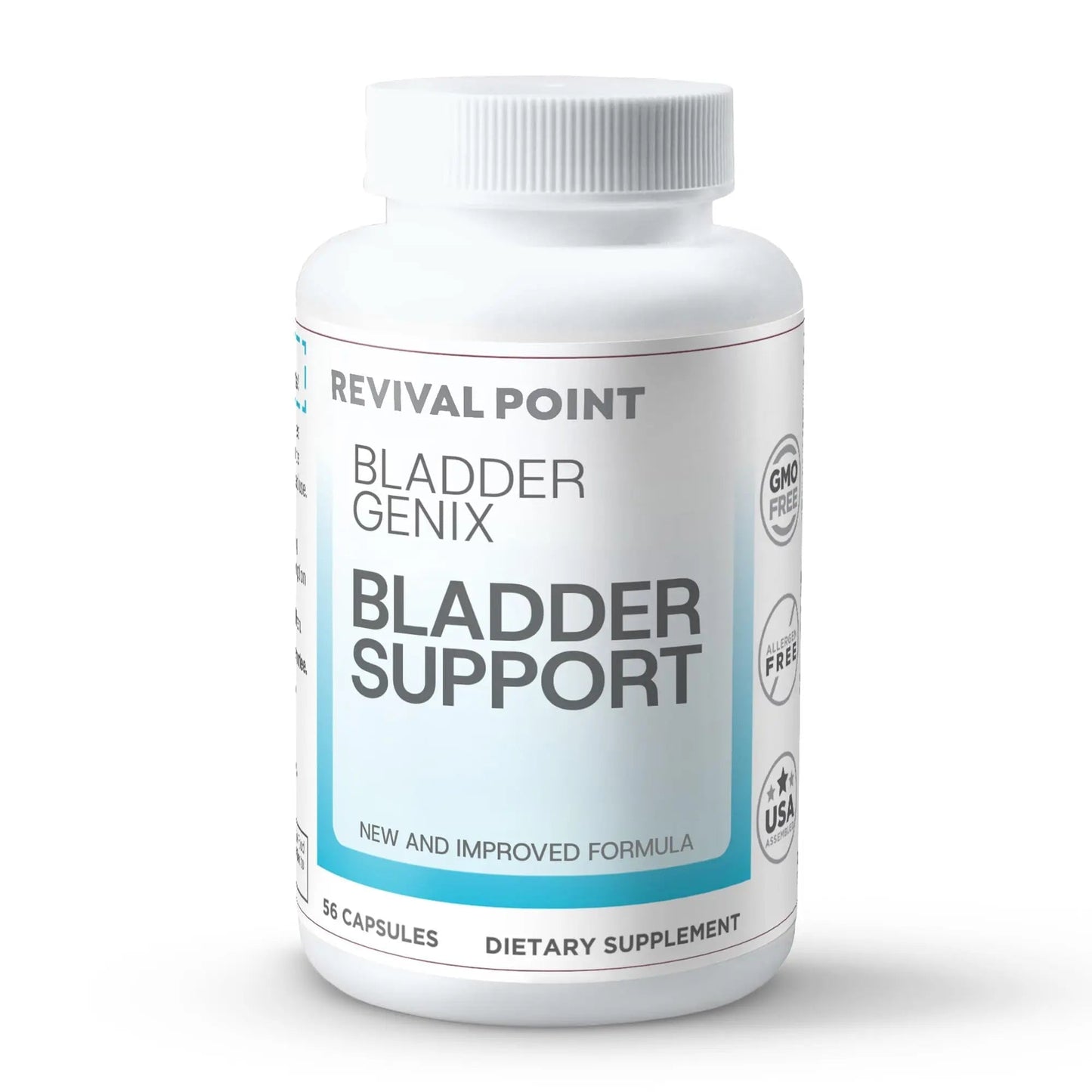 Bladdergenix Bladder Control Supplement for Women and Men – Natural Urinary Urgency & Frequency Support – Crataeva Nurvala & Lindera Aggregata Herbal Blend for Bladder Health – 56 Capsules - PrimeBioHealth - canada supplements