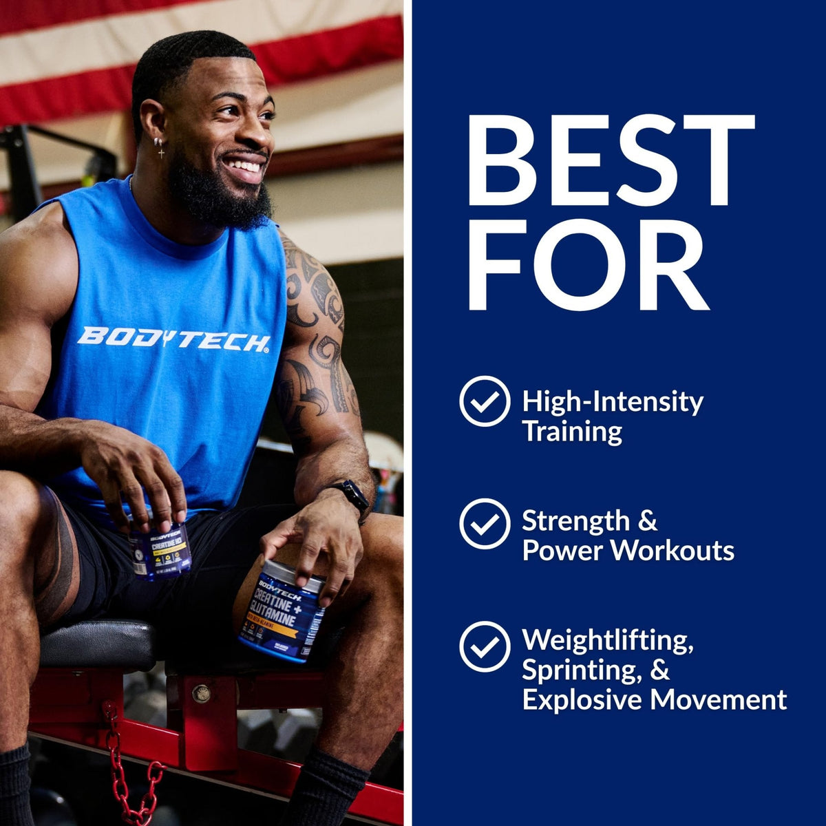 BodyTech 100% Pure Creatine Monohydrate Powder - Micronized for Maximum Absorption - Supports Muscle Strength & Power Output - PrimeBioHealth - canada supplements