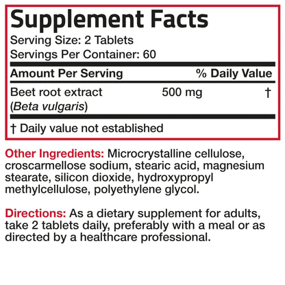 Bronson Beet Root Extra Strength, Non-GMO, 250 Vegetarian Tablets - PrimeBioHealth - canada supplements