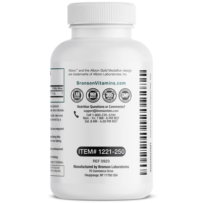 Bronson Boron 3 MG Chelated Superior Absorption Supports Bone Health Trace Mineral, Non-GMO, 250 Vegetarian Tablets - PrimeBioHealth - canada supplements