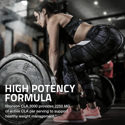 Bronson CLA 3000 Extra High Potency Supports Healthy Weight Management Lean Muscle Mass Non-Stimulating - PrimeBioHealth - canada supplements
