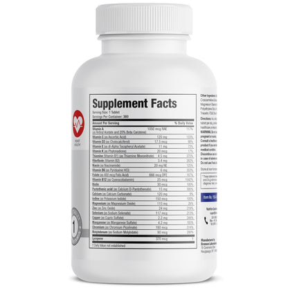 Bronson ONE Daily Mens 50+ Complete Multivitamin Multimineral, 180 Tablets - PrimeBioHealth - canada supplements