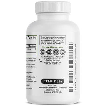 Bronson Rhodiola Rosea Vegetarian Capsules - Adaptogenic Herb - Brain, Stress & Mood Support - Non-GMO, 60 Count - PrimeBioHealth - canada supplements