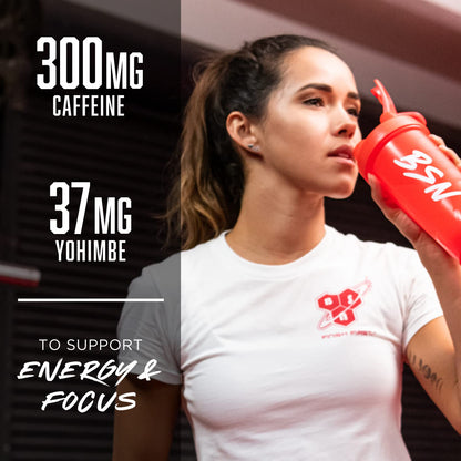 BSN N.O.-XPLODE Vaso Pre Workout Powder with 8g of L-Citrulline and 3.2g Beta-Alanine and Energy, Flavor: Cherry Bomb, 24 Servings - PrimeBioHealth - canada supplements