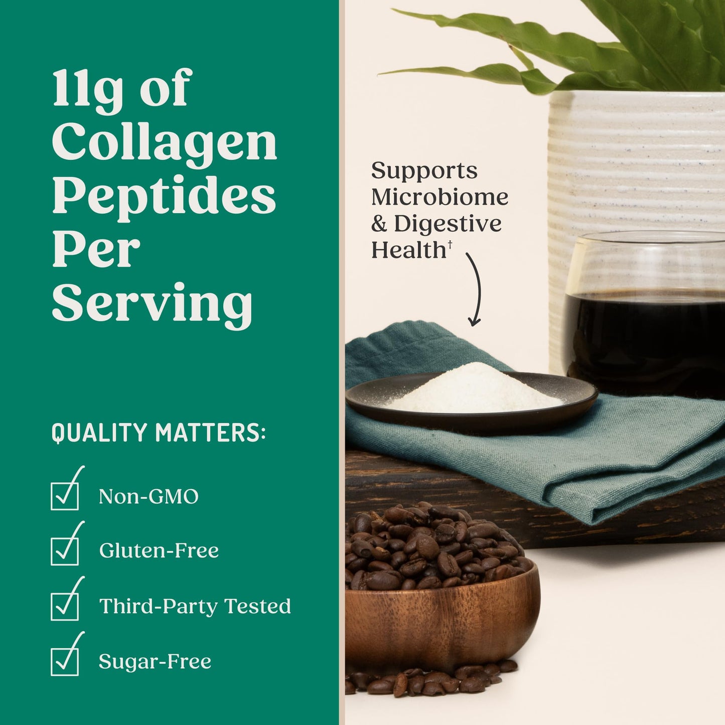 Bulletproof Unflavored Gut Health Collagen Protein, 14 Ounces, 10g Grass-Fed Collagen Peptides for Gut, Skin, Bone and Joint Support - PrimeBioHealth - canada supplements