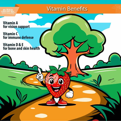 Buried Treasure Children's Daily Multi Liquid Multivitamin & Minerals Nutritional Dietary Vegan Supplement for Kids No Artificial Ingredients - PrimeBioHealth - canada supplements