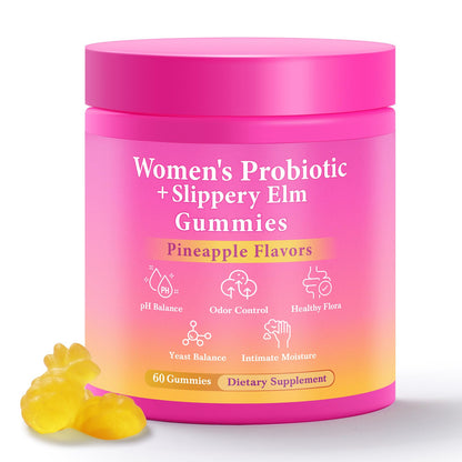 BURMINY Her Juicy Feminine Probiotics Gummies, Premium Feminine Balance Probiotics with Slippery Elm for Women's pH Balance and Freshness – Support Daily Wellness - PrimeBioHealth - canada supplements