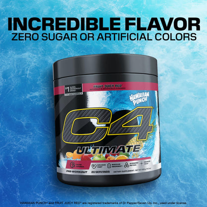 C4 Ultimate Pre Workout Powder - Sugar Free Preworkout Energy Supplement for Men & Women - 300mg Caffeine + TeaCrine + Dynamine + Creatine - PrimeBioHealth - canada supplements