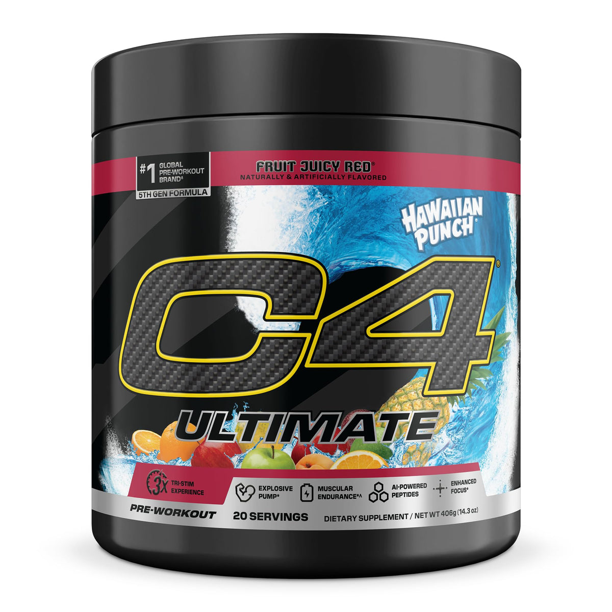C4 Ultimate Pre Workout Powder - Sugar Free Preworkout Energy Supplement for Men & Women - 300mg Caffeine + TeaCrine + Dynamine + Creatine - PrimeBioHealth - canada supplements