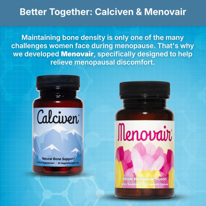 Calciven - Natural Bone Support Supplement - Non-GMO, Gluten-Free - PrimeBioHealth - canada supplements