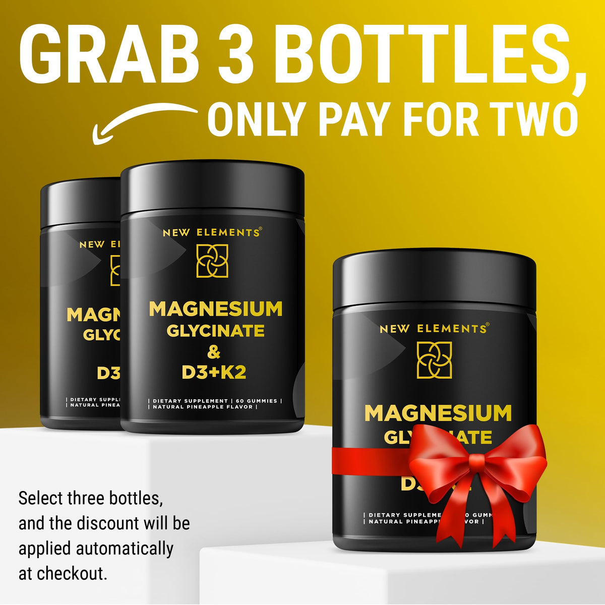 Calm Magnesium Glycinate Gummies 500mg with High-Potency Vitamin D3 10000iu & Vitamin K2 100mcg | Stress Relief, Relaxation & Bone Support for Adults - PrimeBioHealth - canada supplements