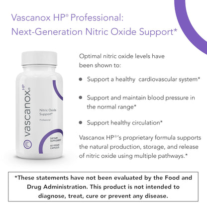 Calroy Health Sciences Vascanox HP - Next Generation Nitric Oxide Support - Up to 24 Hours on Single dose*+ - PrimeBioHealth - canada supplements