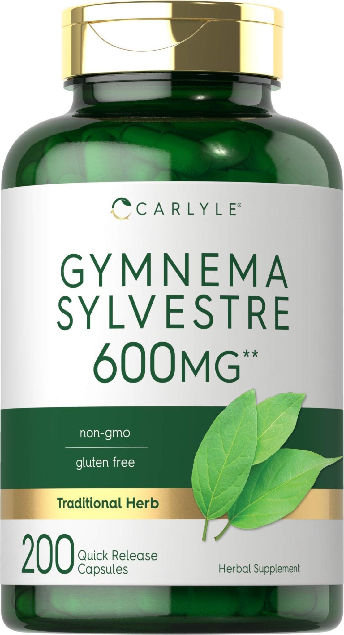 Carlyle Gymnema Sylvestre Capsules | 200 Count | Non-GMO and Gluten Free Supplement - PrimeBioHealth - canada supplements