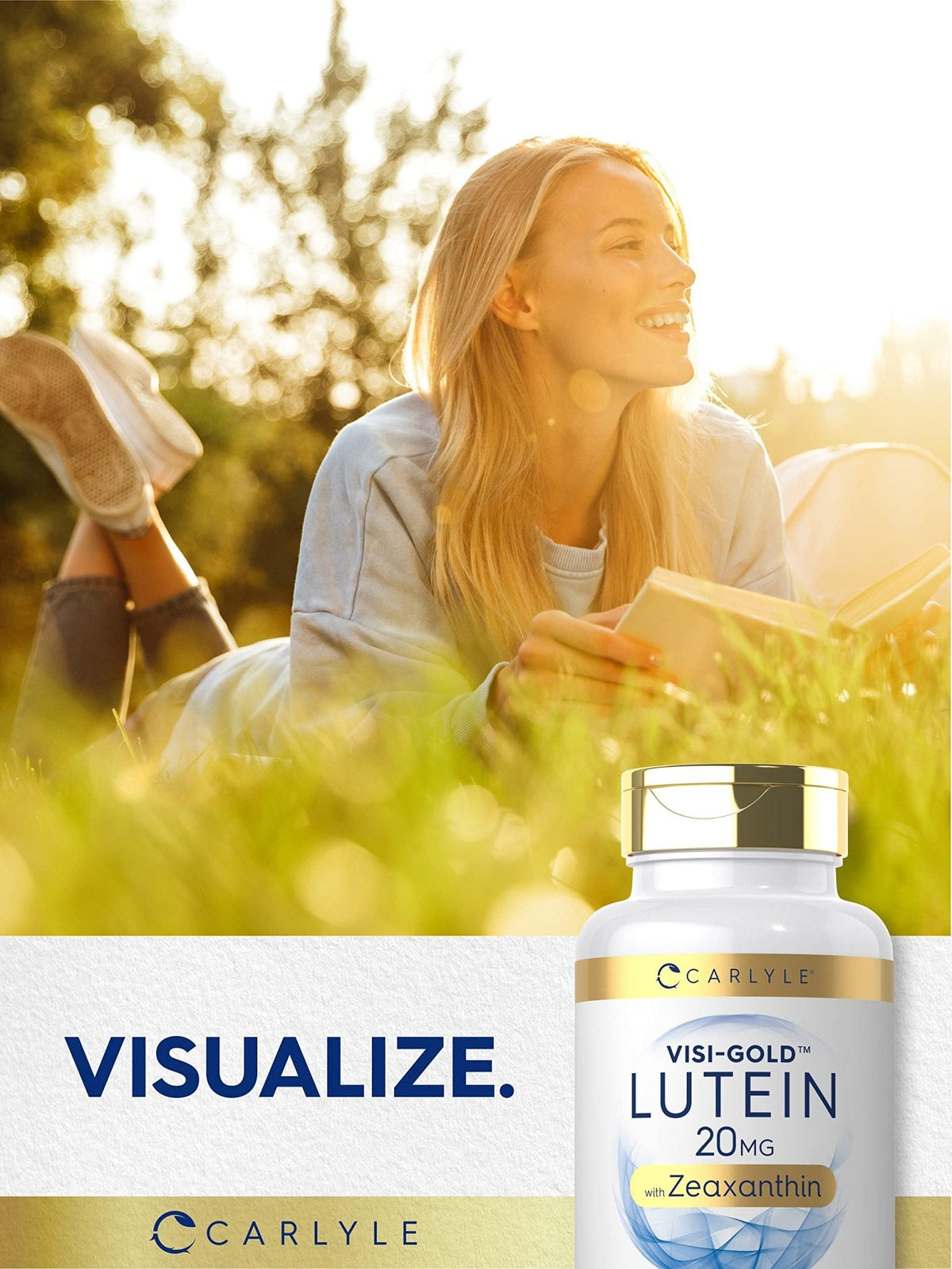 Carlyle Lutein and Zeaxanthin 20mg | 300 Softgels | Eye Health Vitamins | Non-GMO & Gluten Free Supplement - PrimeBioHealth - canada supplements