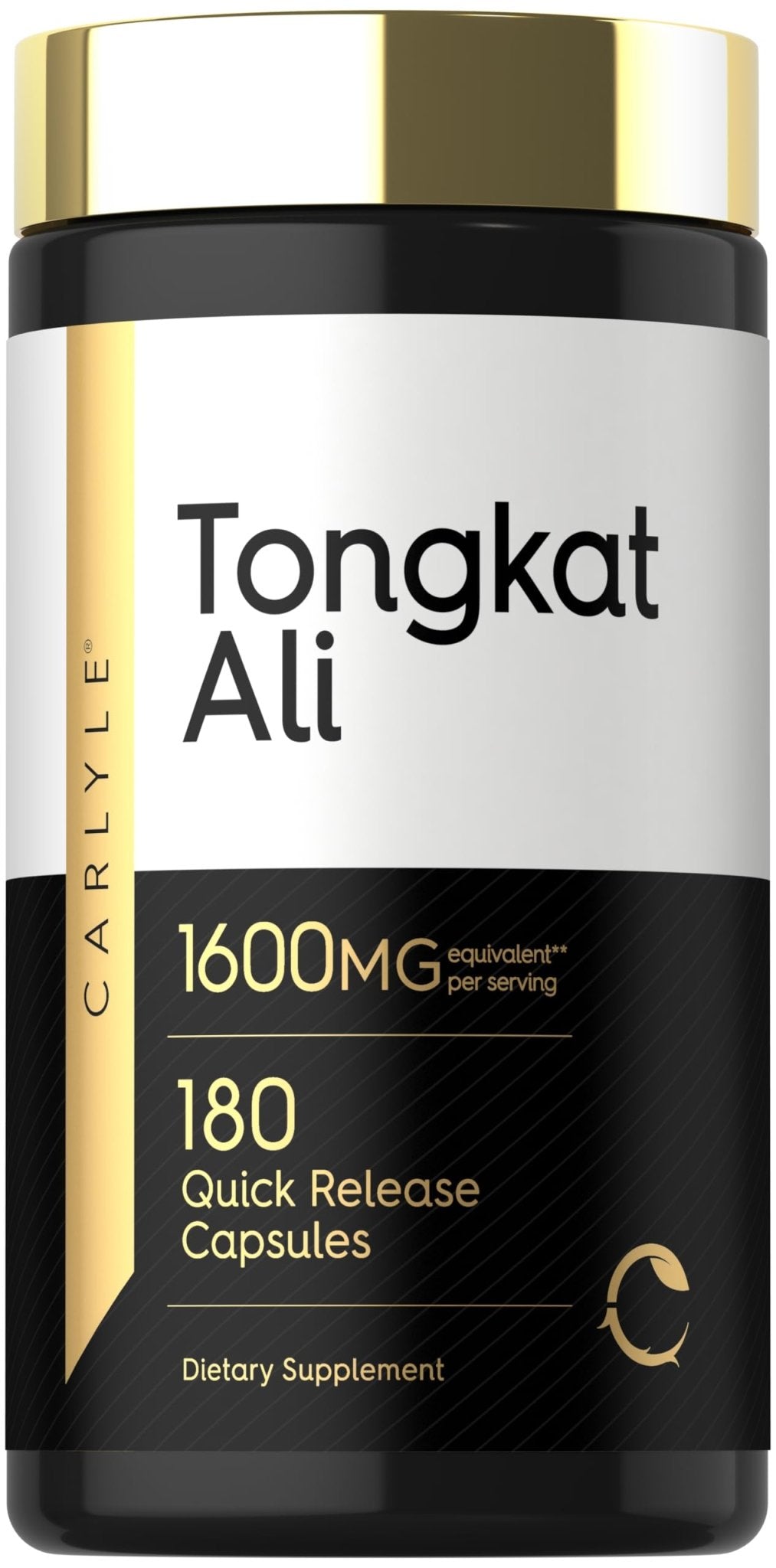 Carlyle Tongkat Ali | 180 Quick Release Capsules | Non-GMO and Gluten Free Supplement - PrimeBioHealth - canada supplements
