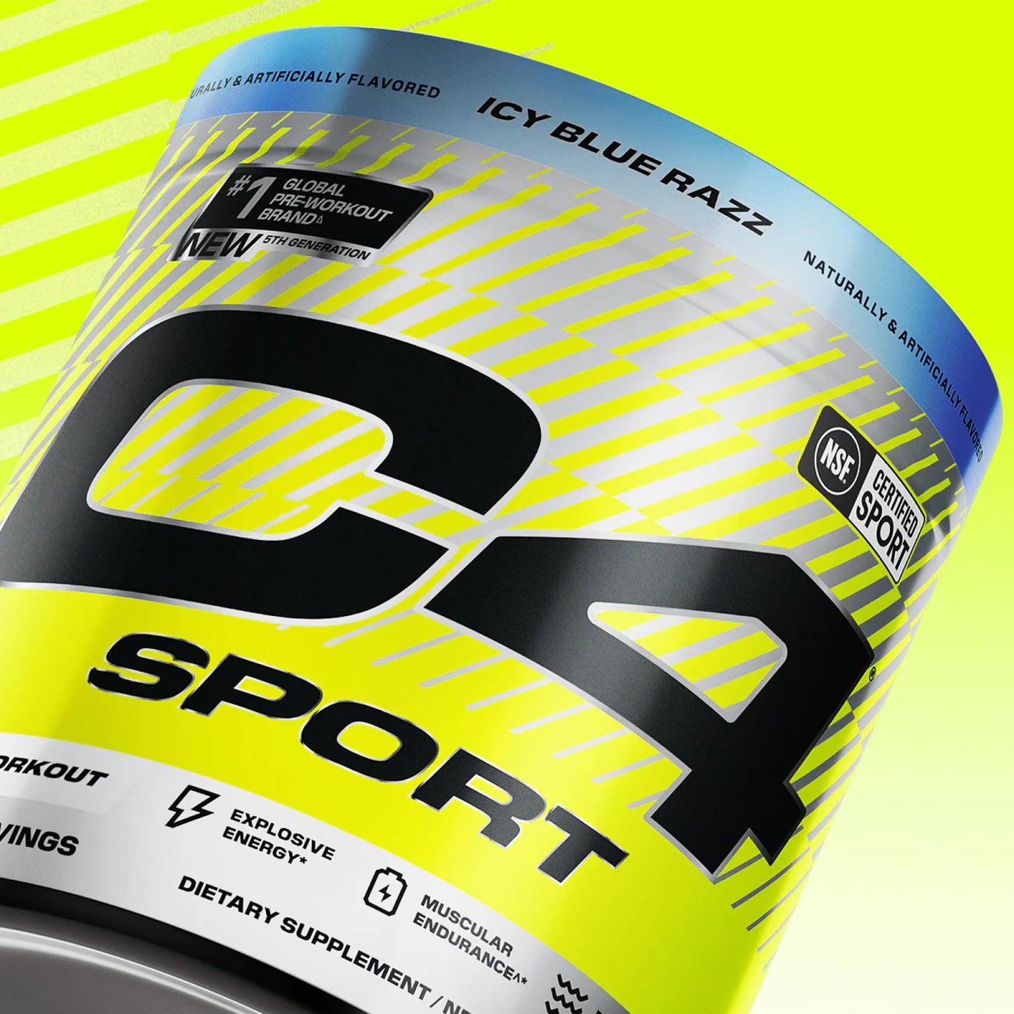 Cellucor C4 Sport Pre Workout Powder - NSF Certified for Sport - Elite Hydration - 200mg Caffeine + Creatine + Beta-Alanine - PrimeBioHealth - canada supplements