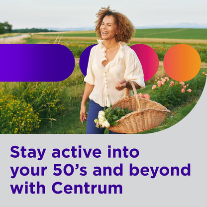 Centrum Minis Silver Women's Multivitamin for Women 50 Plus, Multimineral Supplement with Vitamin D3, B Vitamins, Non-GMO Ingredients - PrimeBioHealth - canada supplements