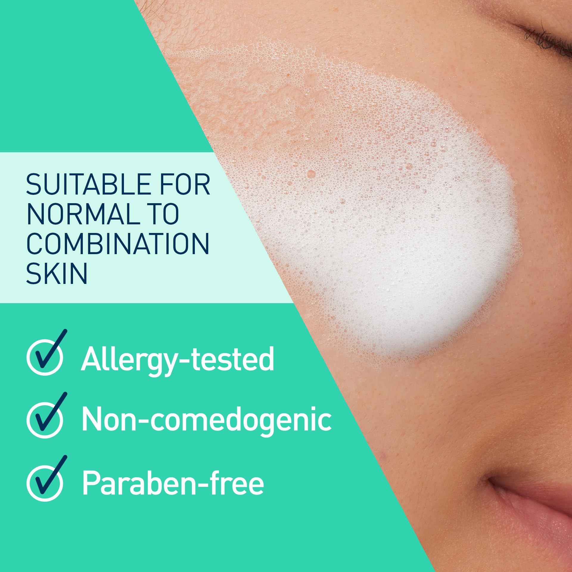 CeraVe Balancing Air Foam Face Wash, Foaming Facial Cleanser For Combination Skin, 8HR Oil Control + 24HR Hydration - PrimeBioHealth - canada supplements