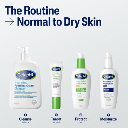 Cetaphil Cream to Foam Face Wash, Hydrating Foaming Cream Cleanser, 16 oz, For Normal to Dry, Sensitive Skin - PrimeBioHealth - canada supplements