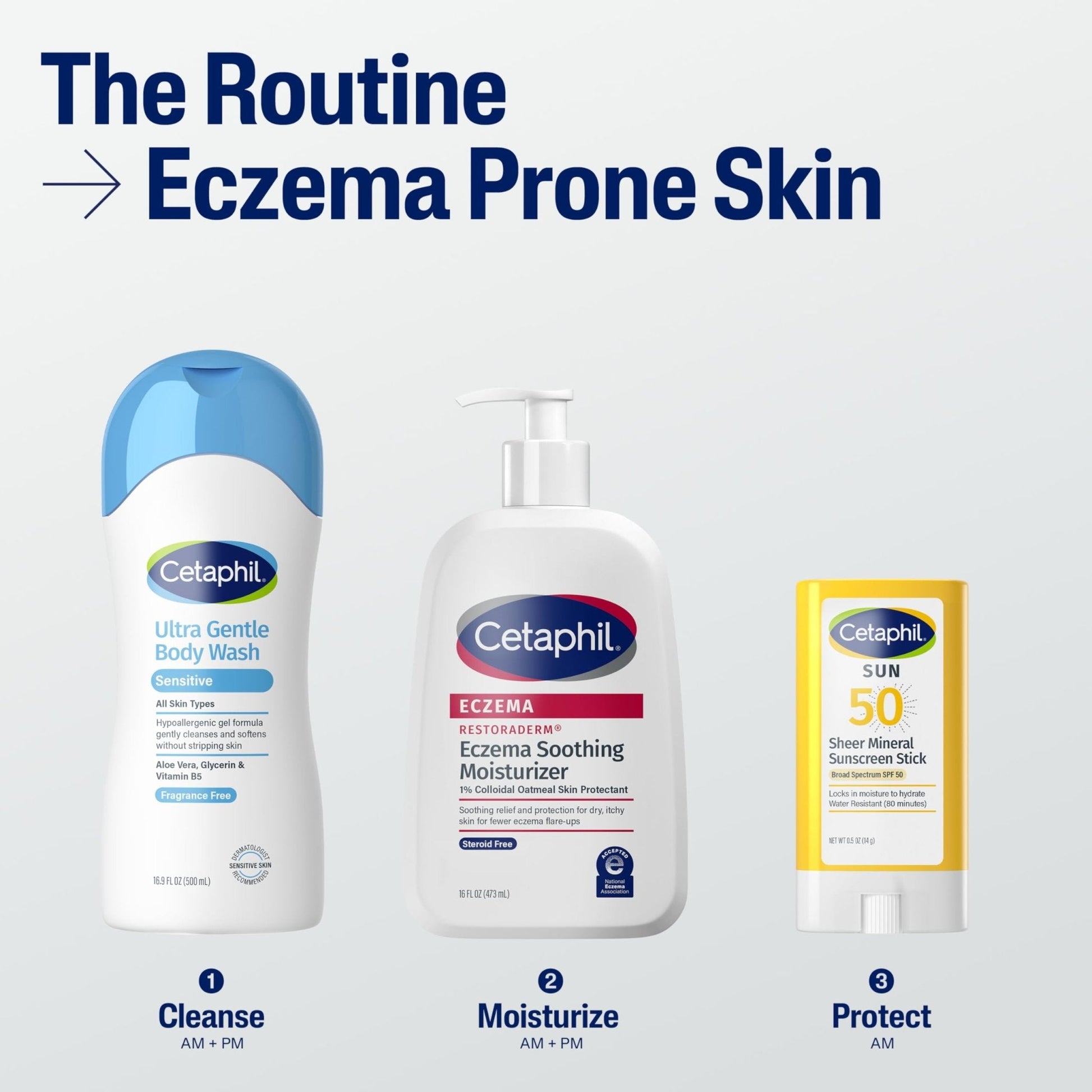 CETAPHIL ECZEMA RESTORADERM Soothing Moisturizer, For Eczema Prone Skin, 16 oz, Fewer Symptom Flare-Ups, 48 Hour Hydration, 1% Skin Protectant - PrimeBioHealth - canada supplements