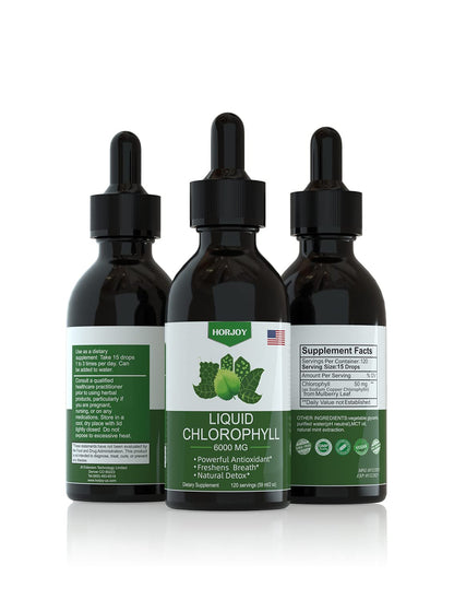 Chlorophyll Liquid Drops - 100% Natural Energy Booster and Immune Support - Internal Deodorant and Detox - Altitude Sickness Relief - Fast Absorption - PrimeBioHealth - canada supplements