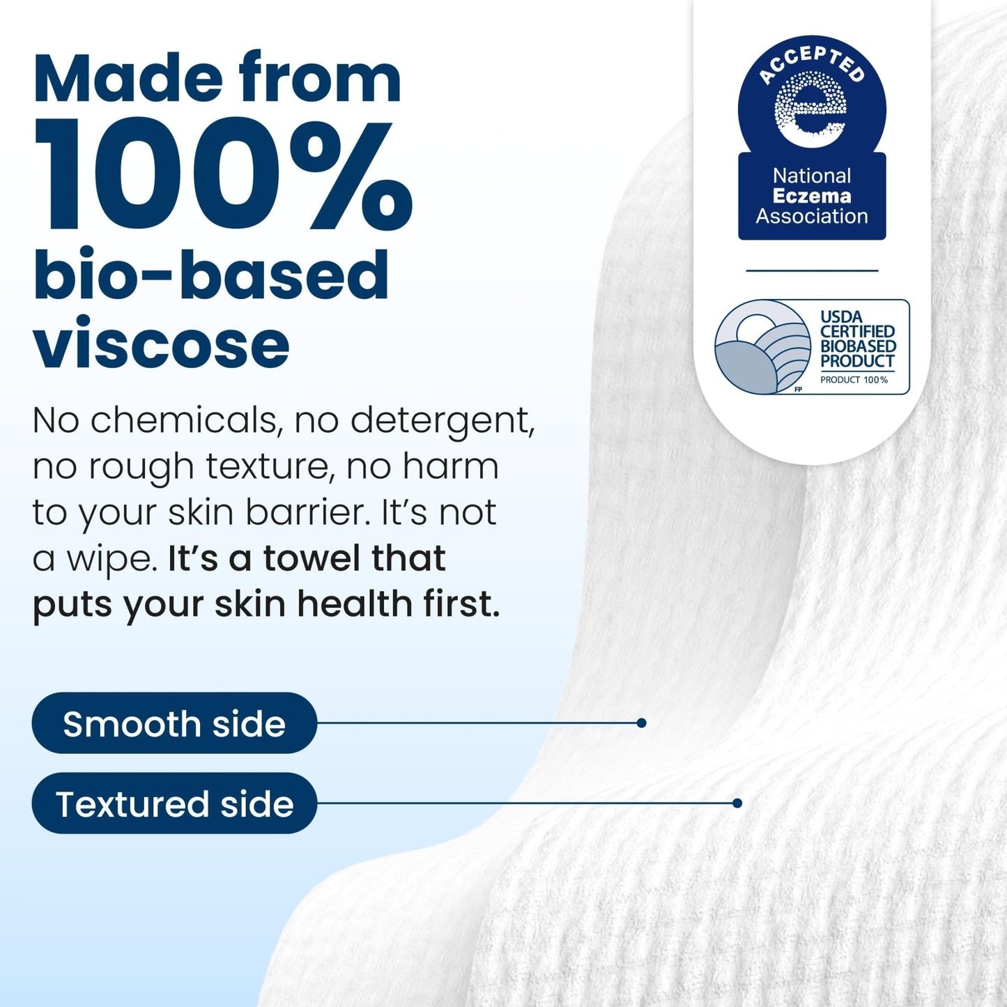 Clean Skin Club Clean Towels XL®, Travel Pack 100% USDA Biobased Disposable Face Towel - PrimeBioHealth - canada supplements