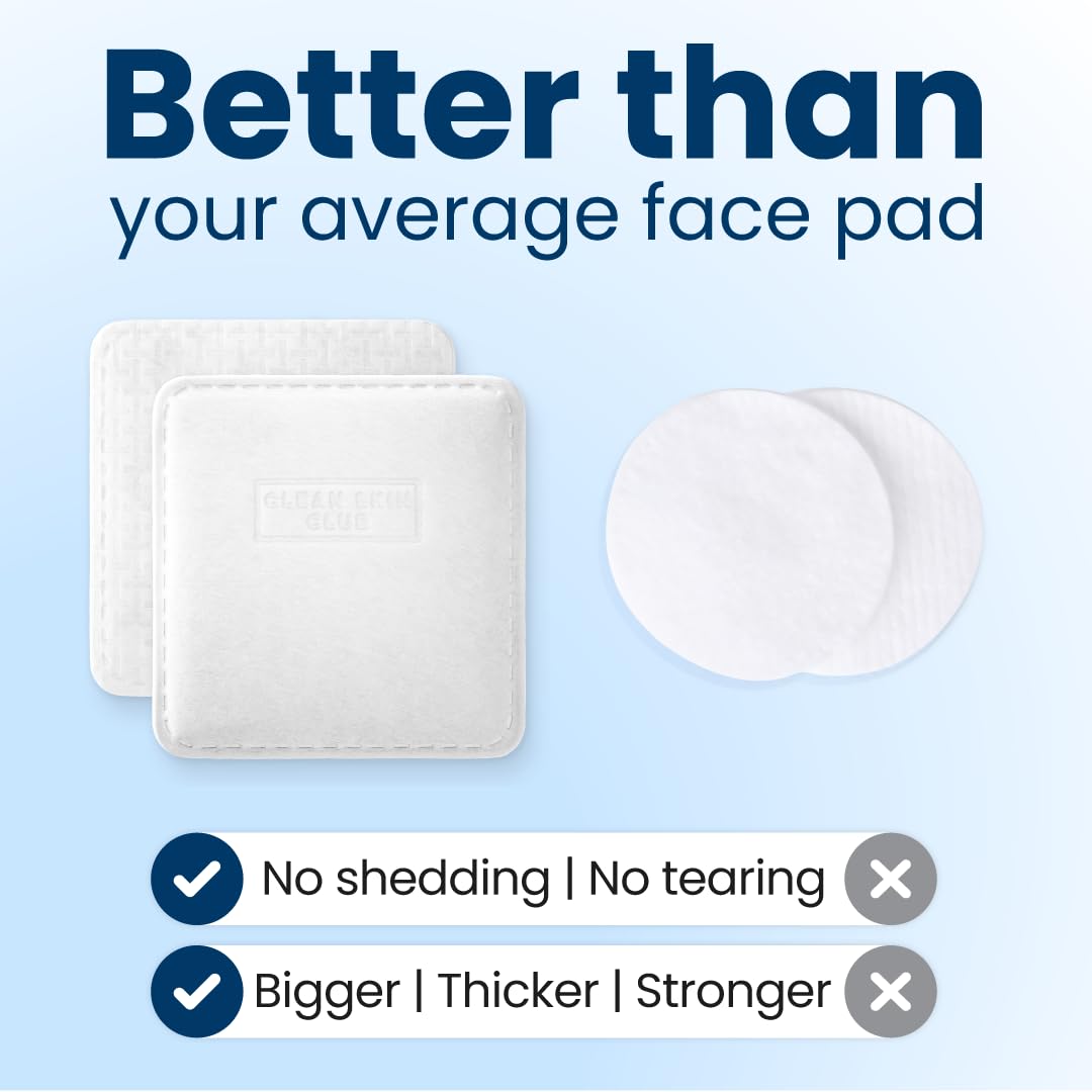 Clean Skin Club Clean² Pads 2.0 [NEW & Improved Edges] Guaranteed Not to Shed & Tear, Unique Triple Layers, Textured Side & Ultra Soft Side - PrimeBioHealth - canada supplements