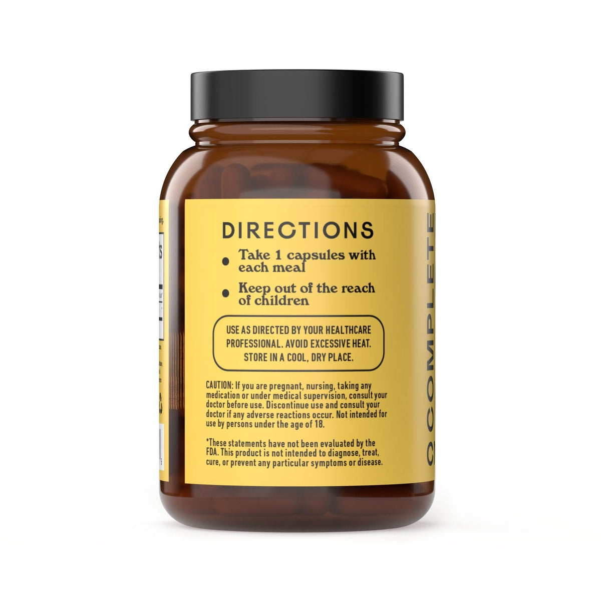 Complete Natural Products Digestive Enzyme Capsules, 550mg, 100ct | Plant-Based Formula - PrimeBioHealth - canada supplements
