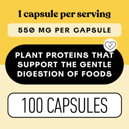 Complete Natural Products Digestive Enzyme Capsules, 550mg, 100ct | Plant-Based Formula - PrimeBioHealth - canada supplements