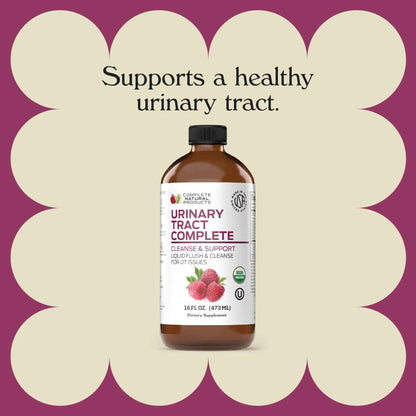 Complete Natural Products Urinary Tract Complete 12oz & Kidney Complete 12oz Bundle - PrimeBioHealth - canada supplements