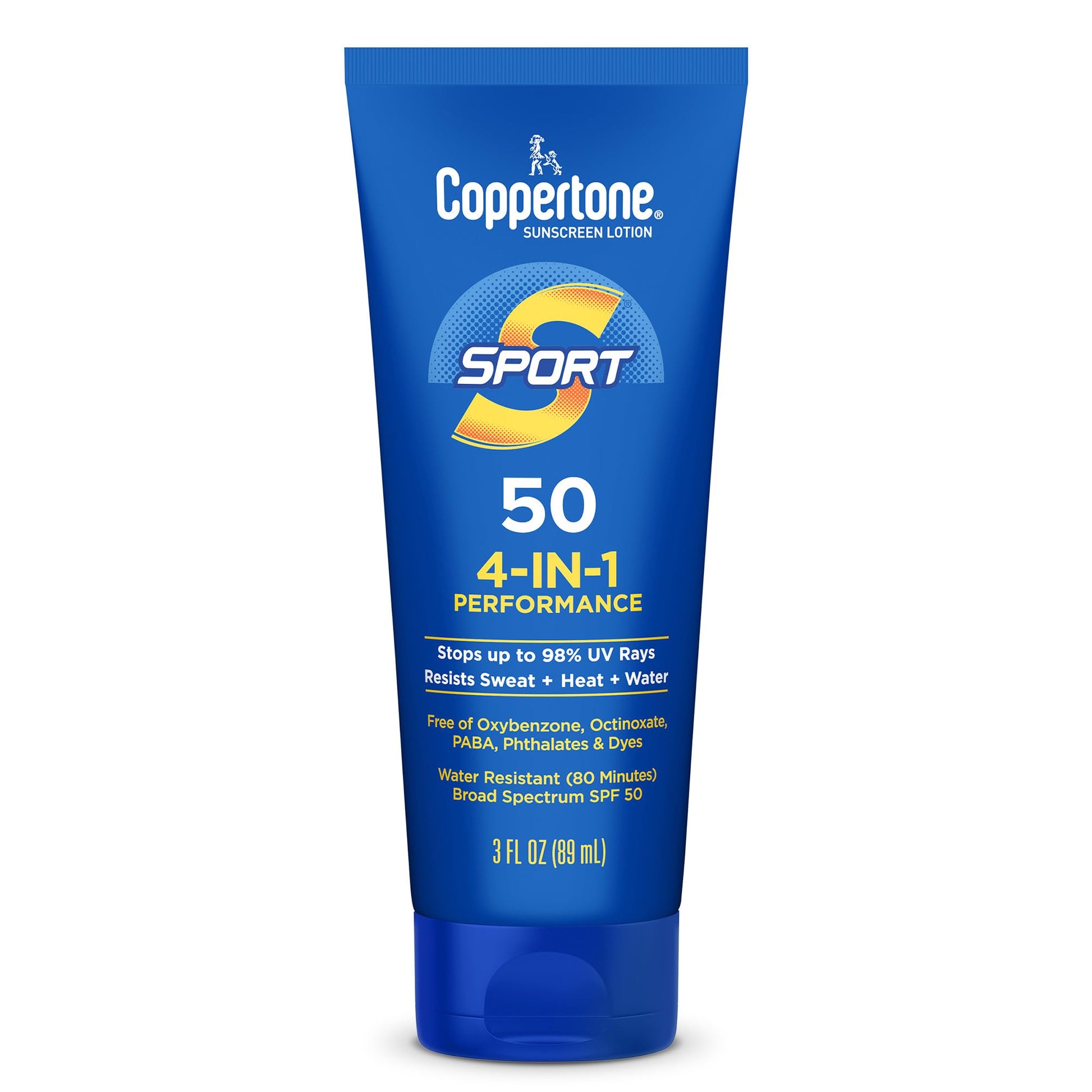 Coppertone SPORT Sunscreen Lotion Broad Spectrum SPF 50 (3 Fluid Ounce) (Packaging may vary) - PrimeBioHealth - canada supplements