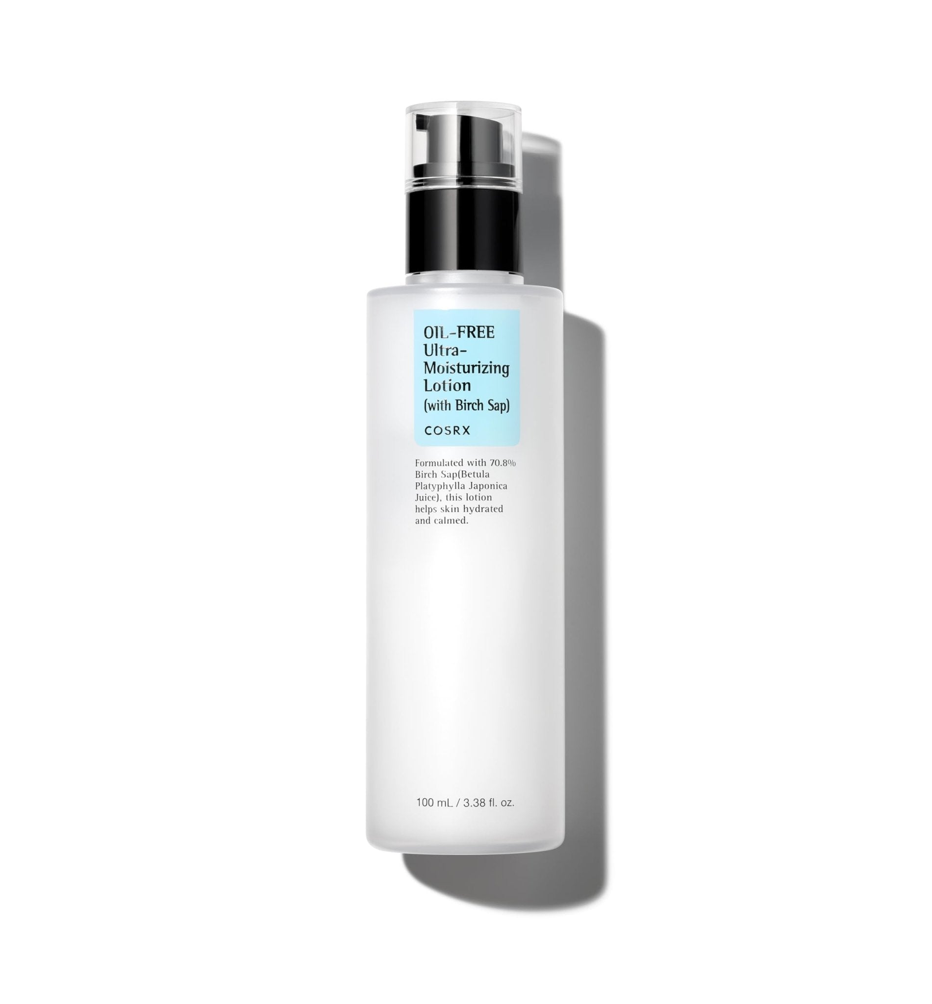 COSRX Oil Free Lotion with Birch Sap, Daily Acne Facial Moisturizer, Hydrating Moisturizer for All Skin Types, Korean Skin Care, 3.38 fl.oz / 100ml - PrimeBioHealth - canada supplements