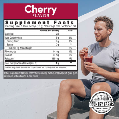Country Farms Bountiful Beets, Wholefood Beet Extract Superfood, Helps Support Healthy Circulation and Promote Energy - PrimeBioHealth - canada supplements