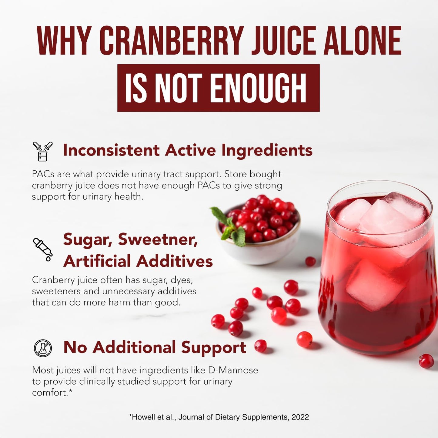 CranEaze®: Cranberry Juice Extract Plus D-Mannose – 36 mg PAC, 100% Soluble PAC - Supports Urinary Tract Health – Most Effective Cranberry Pills for Women, UTI Cranberry Supplement - 60 Capsules - PrimeBioHealth - canada supplements