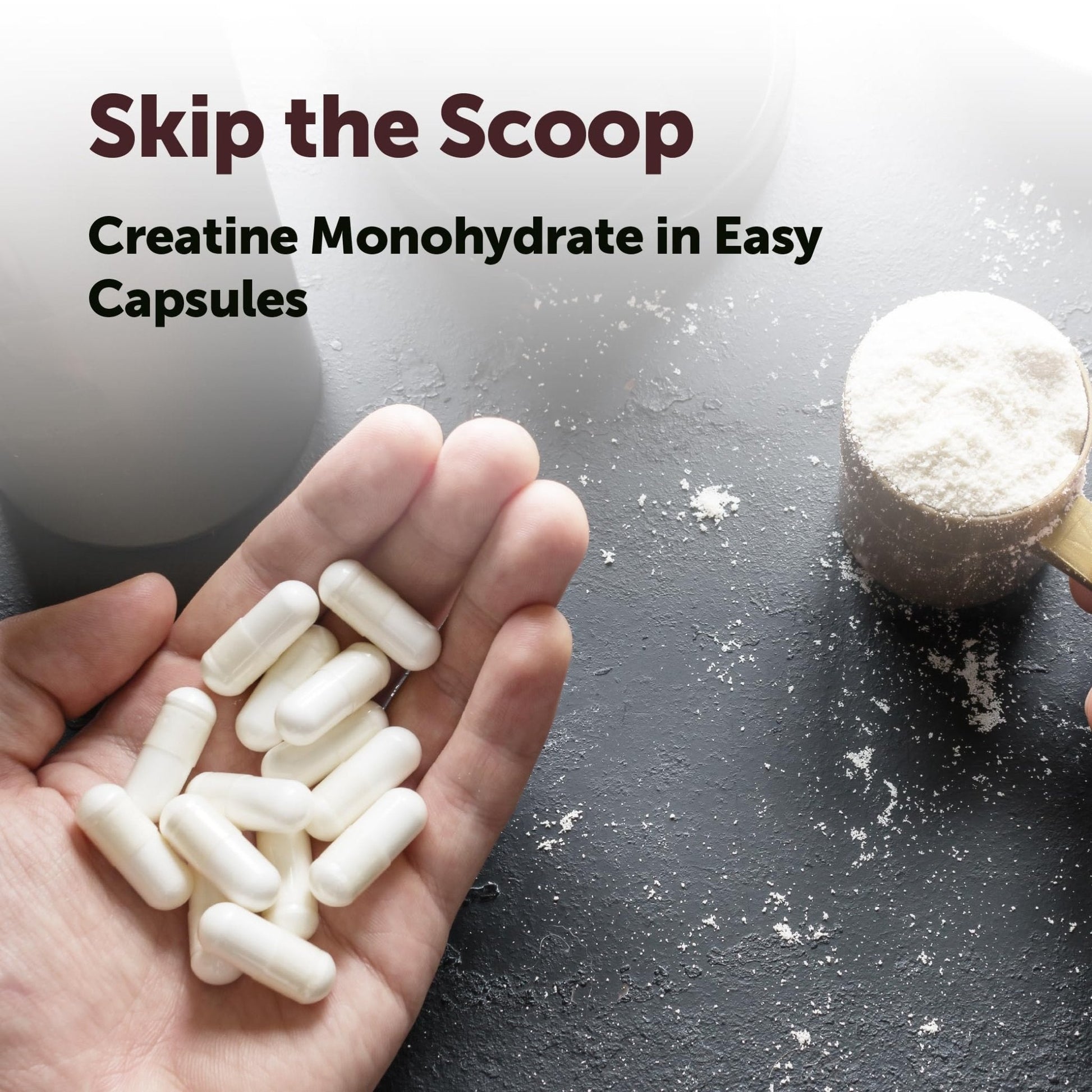 Creatine Monohydrate 5,000mg, 500 Capsules | Pure Creatine Pills – Micronized + Unflavored Powder Source, Easy Absorption | Keto, Non-GMO - PrimeBioHealth - canada supplements