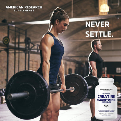 Creatine Monohydrate Capsules 5G | 60 Servings | Vegan | 4 Caps per Serving | Micronized Creatine Pills 5000mg | 240 Capsules | Creatine Pills For Men & Women - PrimeBioHealth - canada supplements
