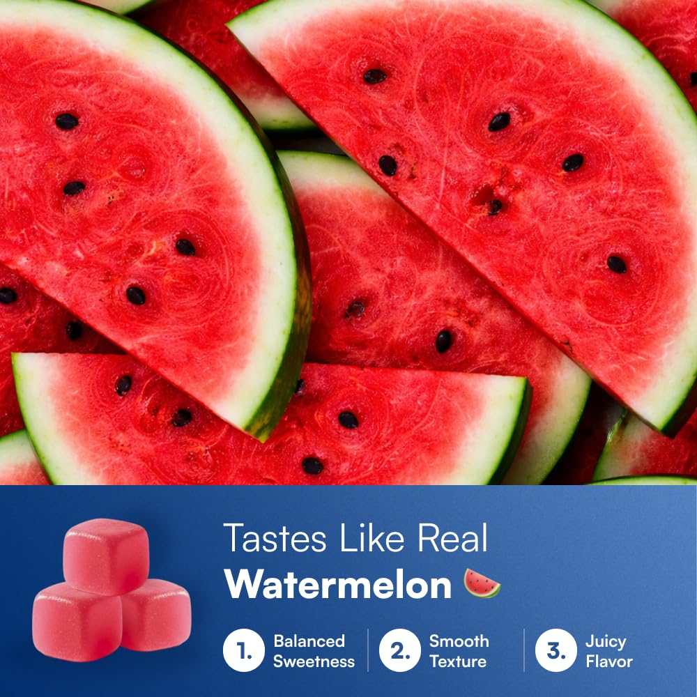 Creatine Monohydrate Gummies - Supports Muscle Growth, Recovery & Brain Function - Convenient & Easy to Take - Great Tasting Watermelon Flavor - PrimeBioHealth - canada supplements