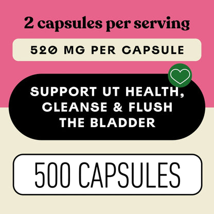 D Mannose 520mg Capsules - Organic D Mannose Supplement for UT Support, Urinary Tract Bladder Health Pills, Plant Based Formula, Vegan Non GMO, No Fillers, 500 Capsule Count Made USA Certified Kosher - PrimeBioHealth - canada supplements